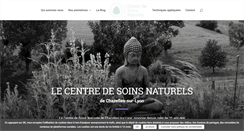 Desktop Screenshot of centresoinsnaturels.com